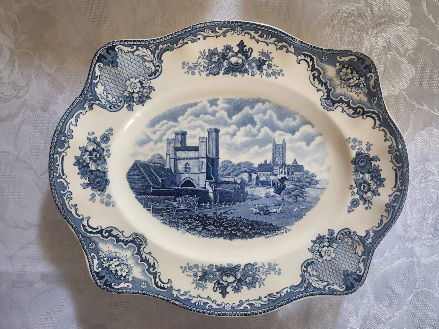 Servizio per 12 porcellana inglese Johnson Bros, Old Britain Castle