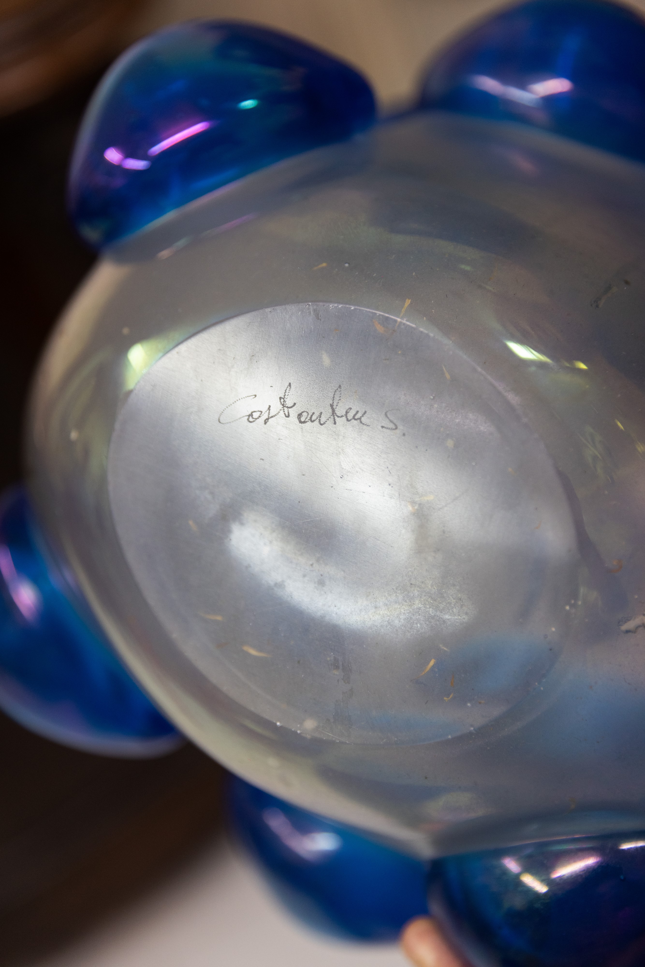 Vaso in vetro di Murano design Sergio Costantini