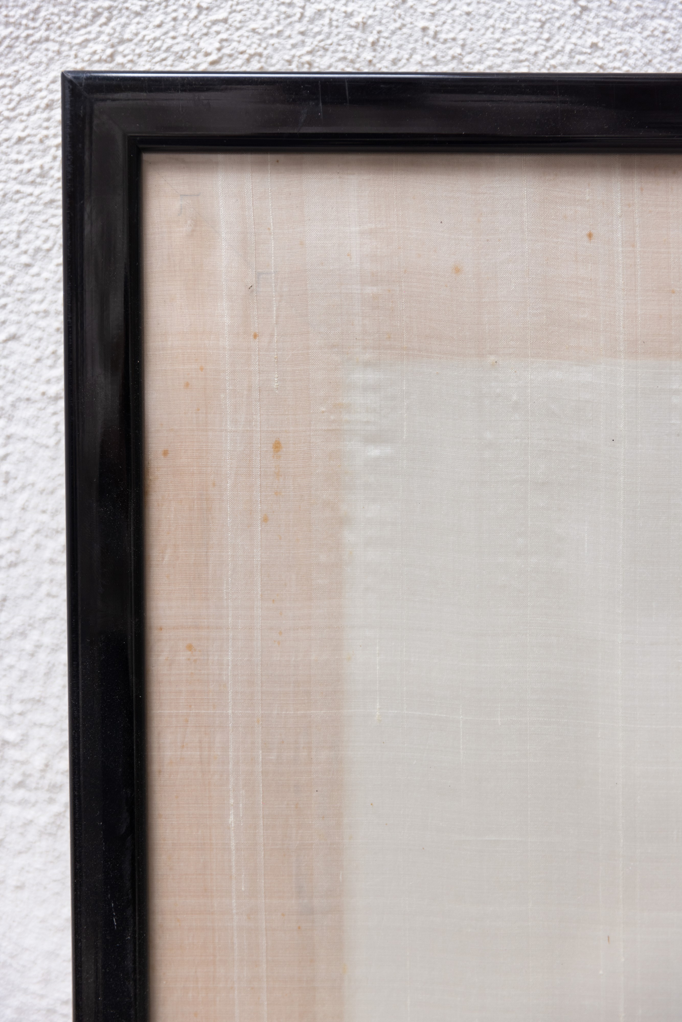 Dipinto giapponese su seta, primi del '900