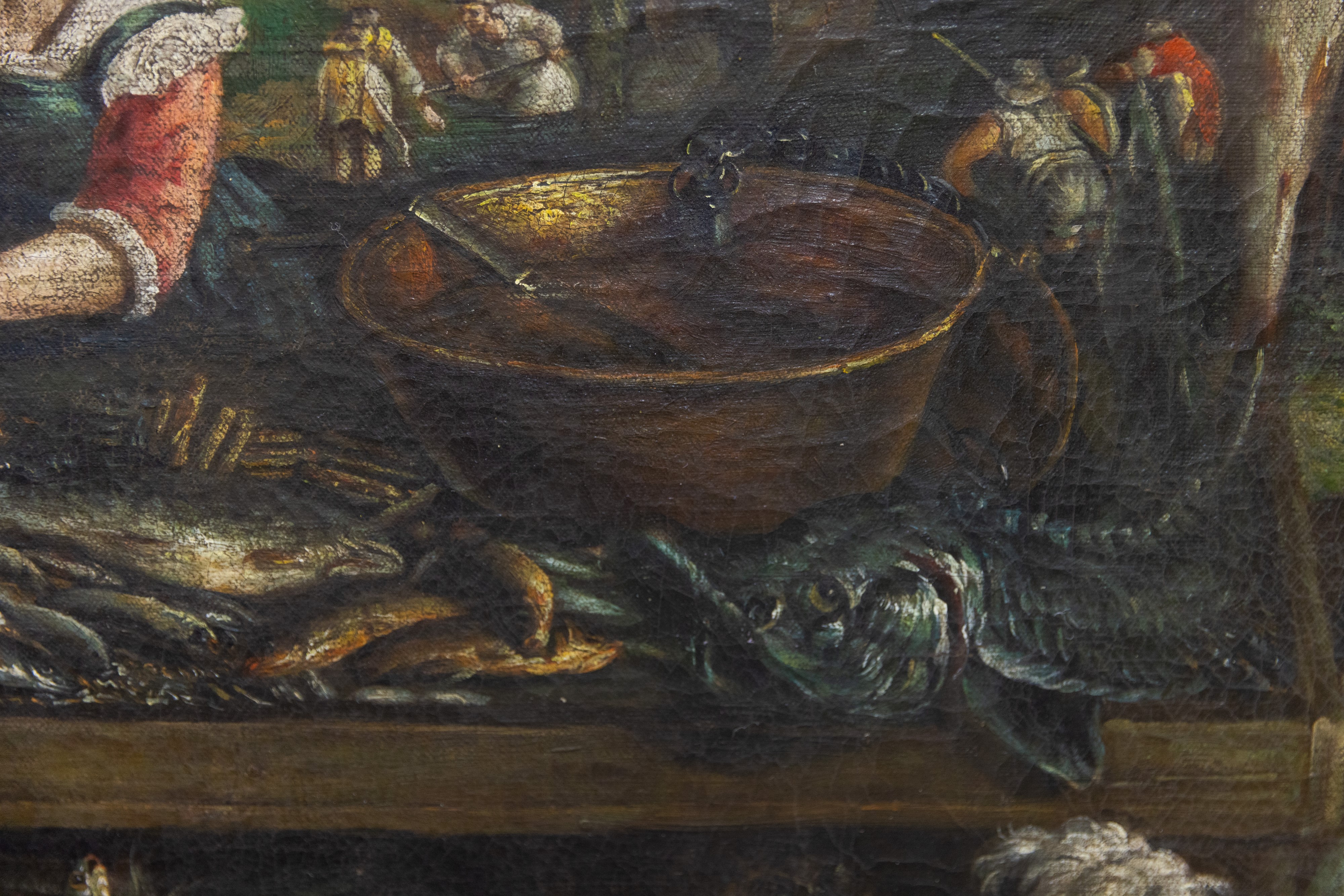 N. 2 quadri di scuola fiamminga con scene d'interni