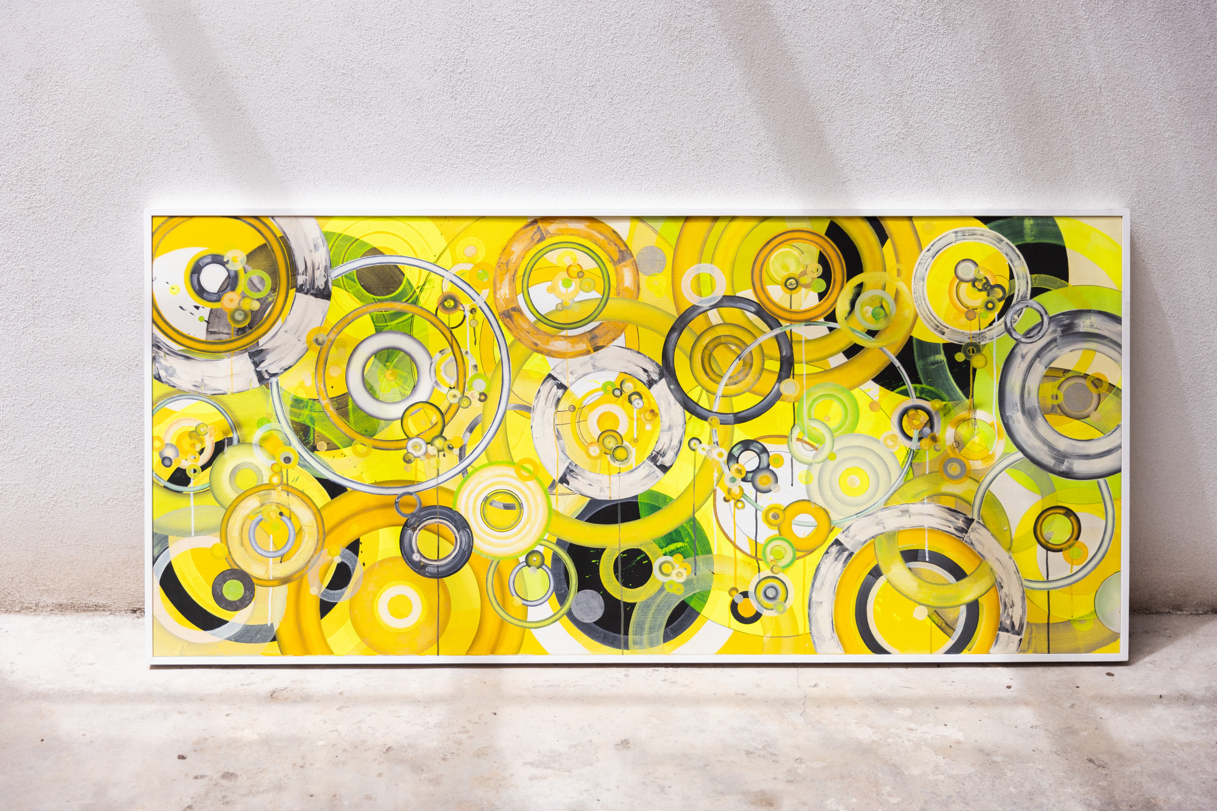 Composizione con i toni del giallo