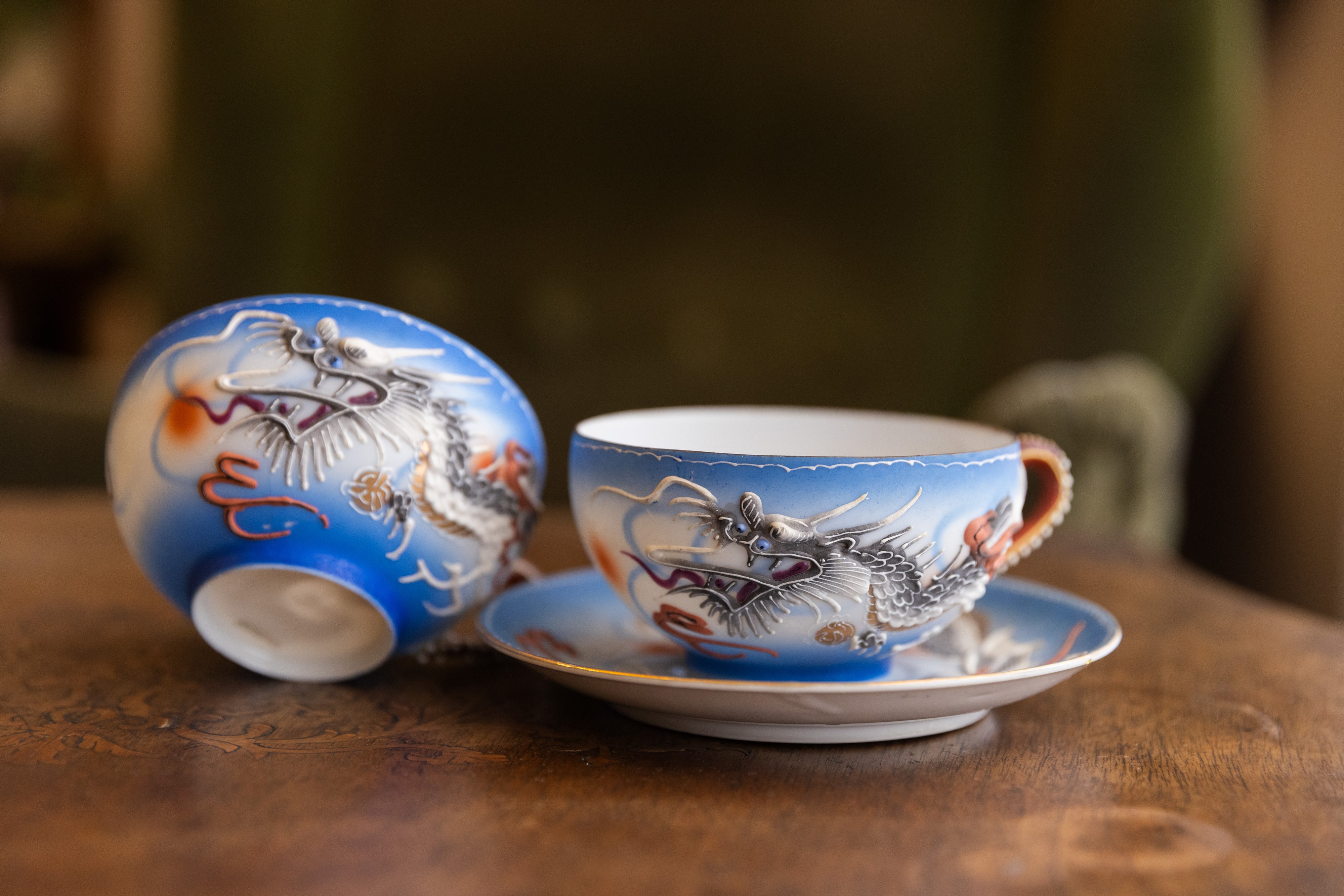 Servizio per 6 in porcellana cinese Dainan