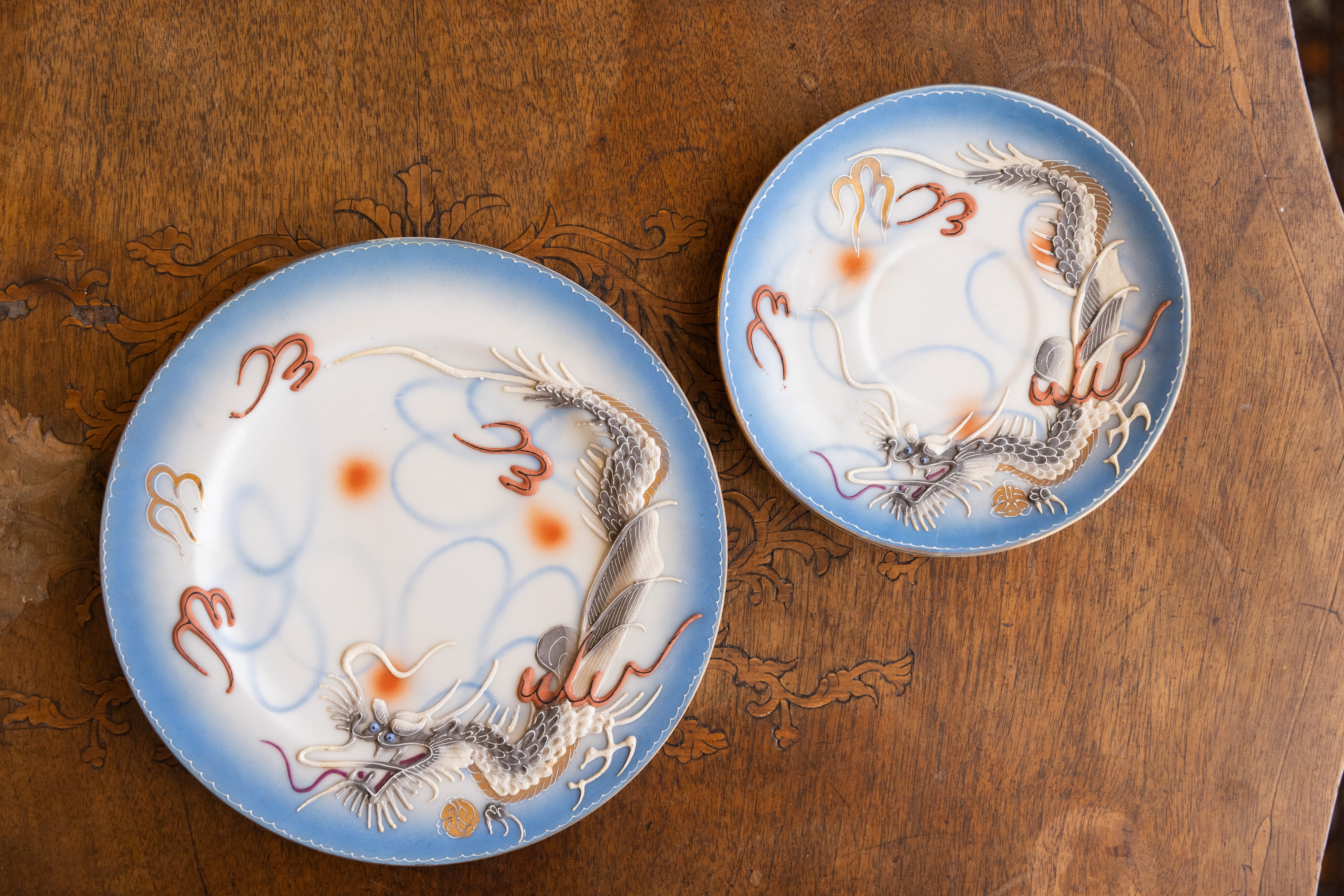 Servizio per 6 in porcellana cinese Dainan