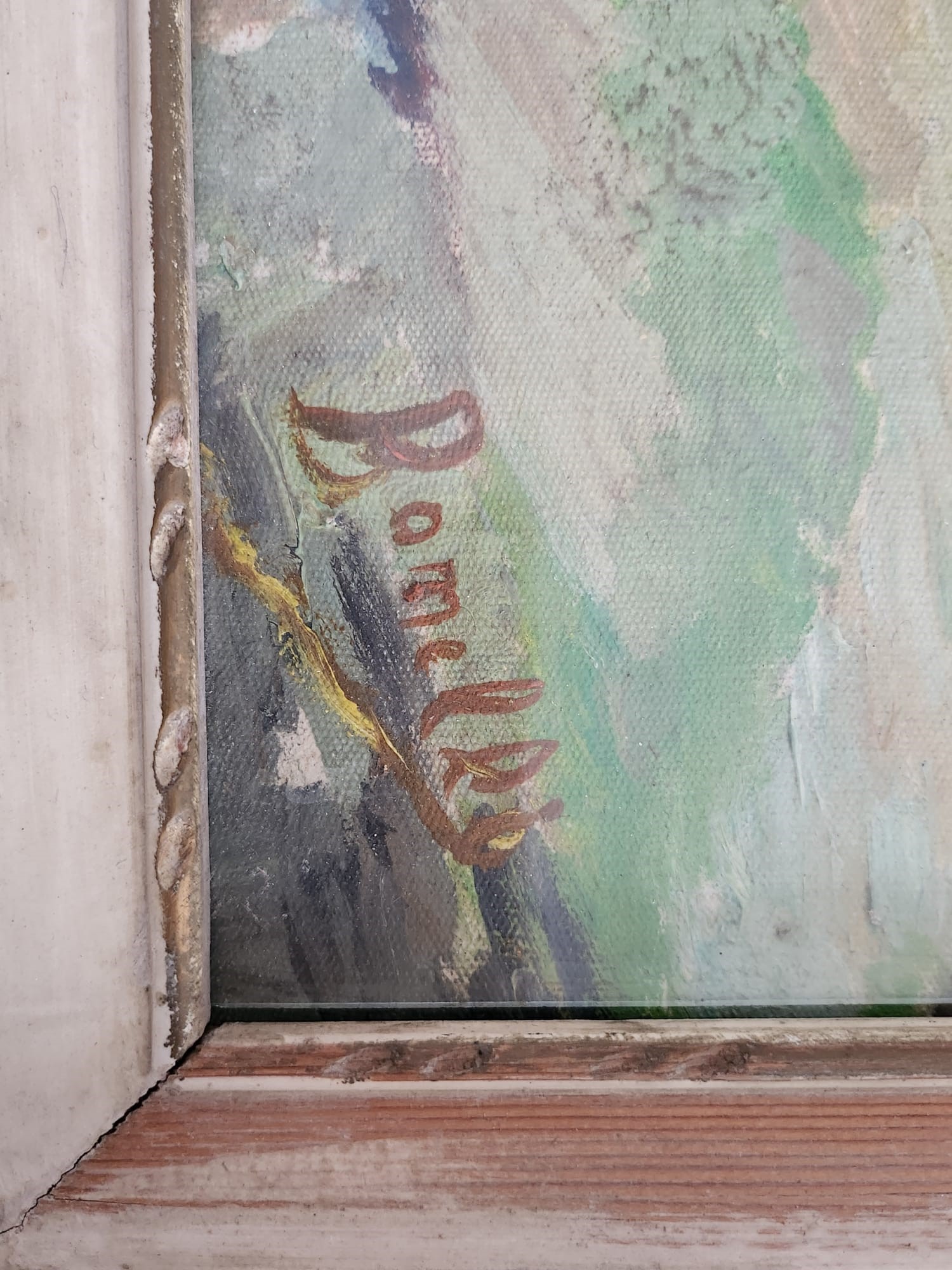 Scorcio di città marittima