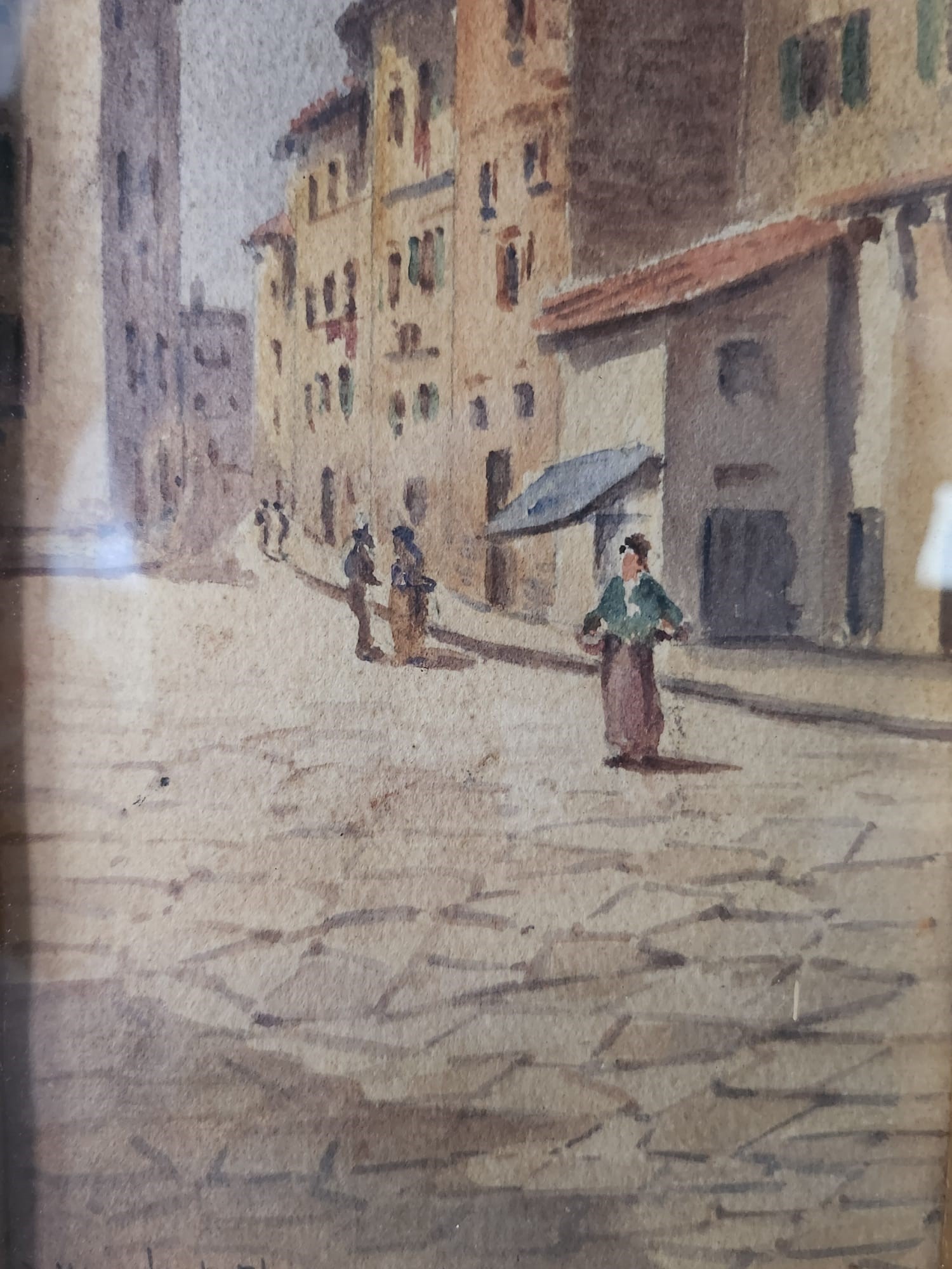 Scorcio della città di Firenze