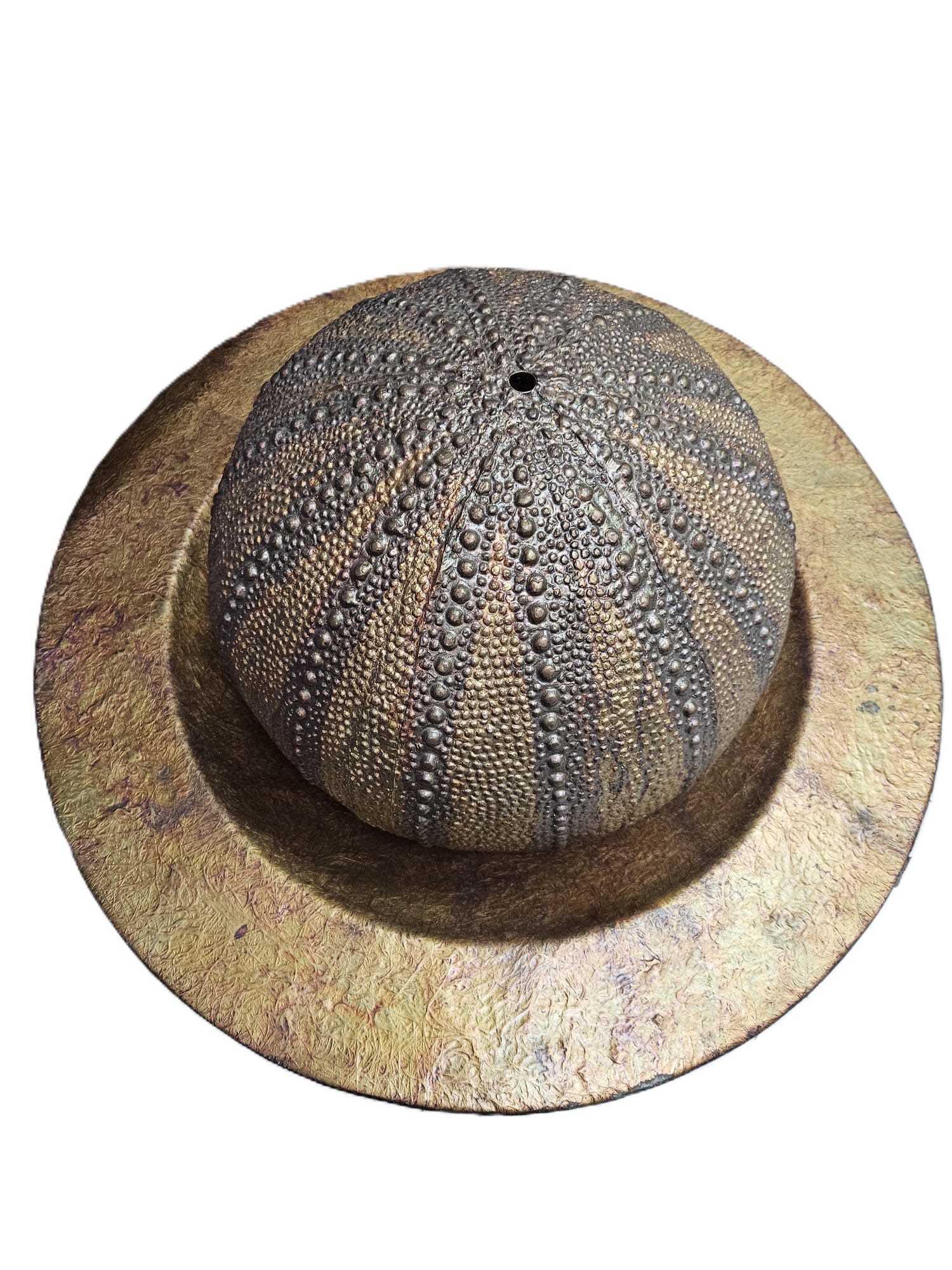 Vasca in resina a forma di riccio