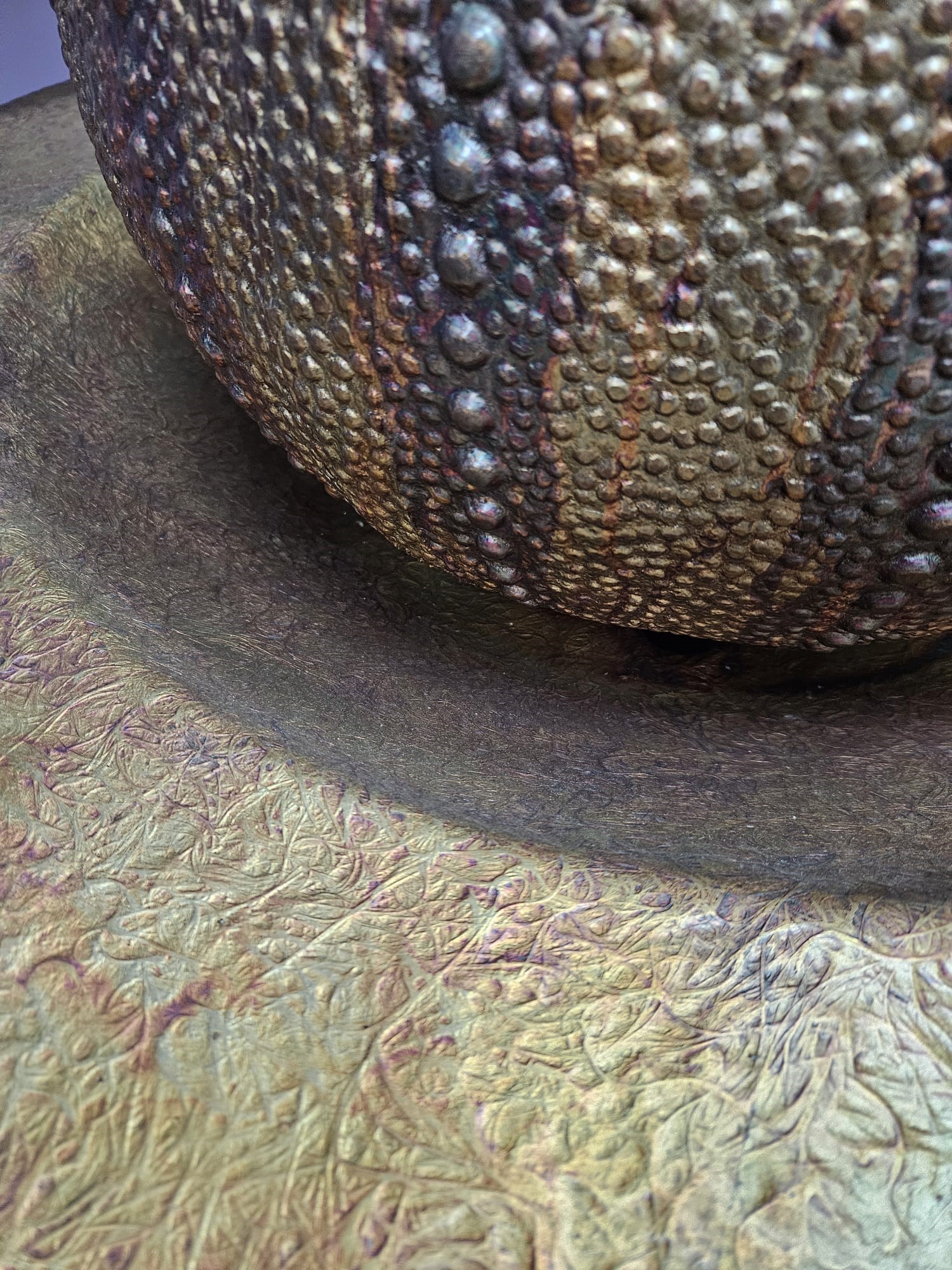 Vasca in resina a forma di riccio