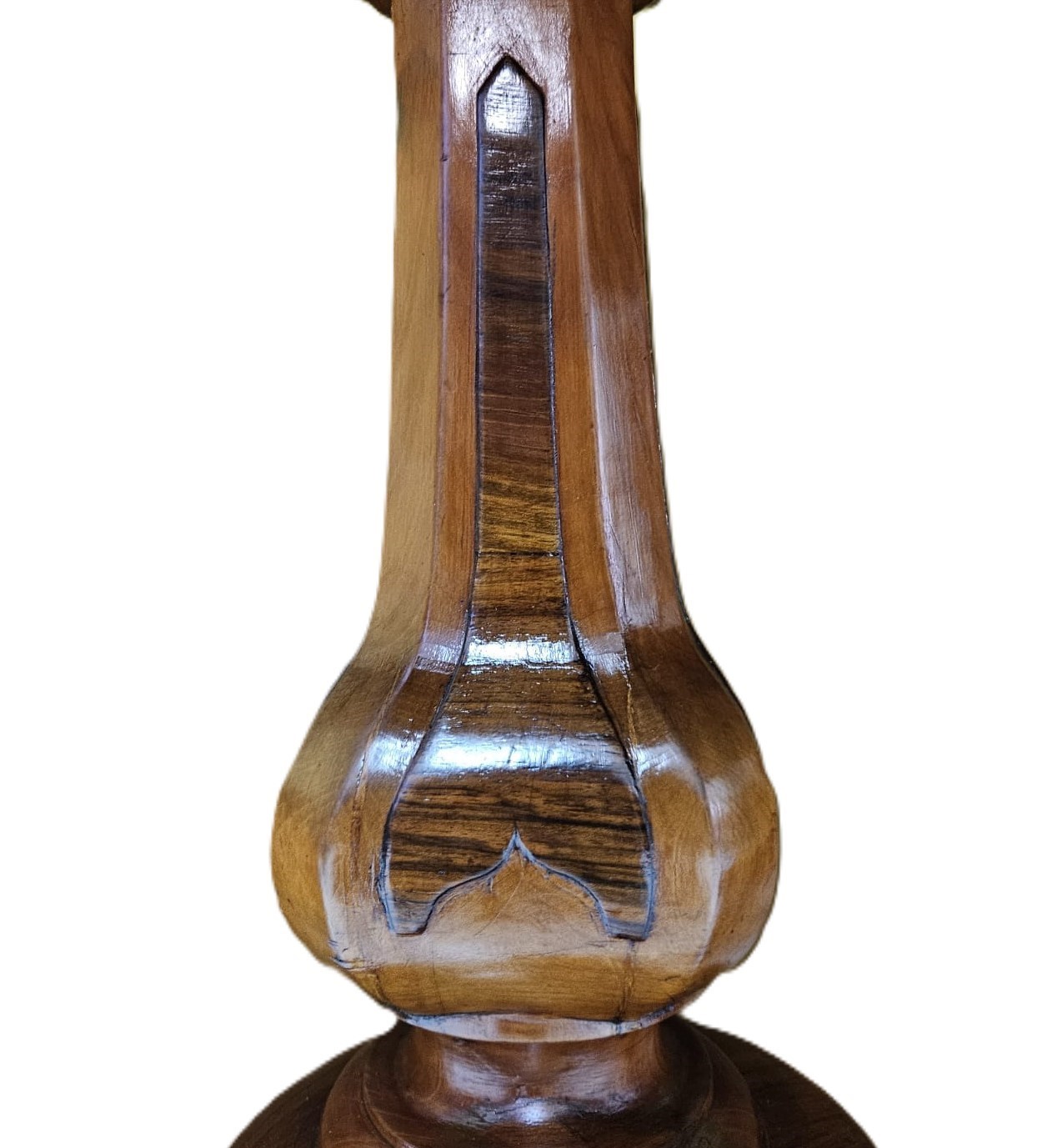 Scrittoio Luigi Filippo in legno di noce e ciliegio