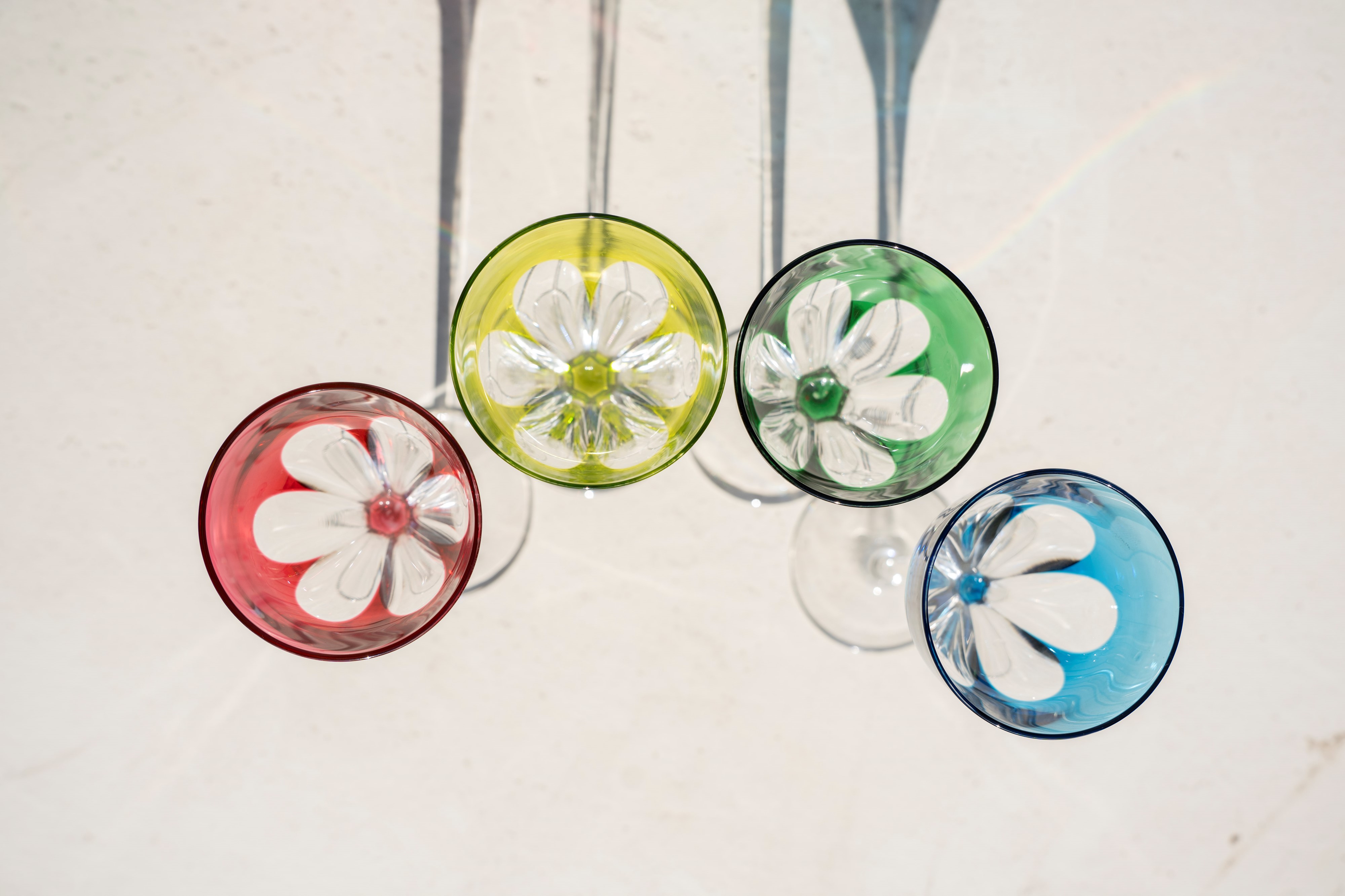 Set di 4 bicchieri Saint Louis modello Bristol