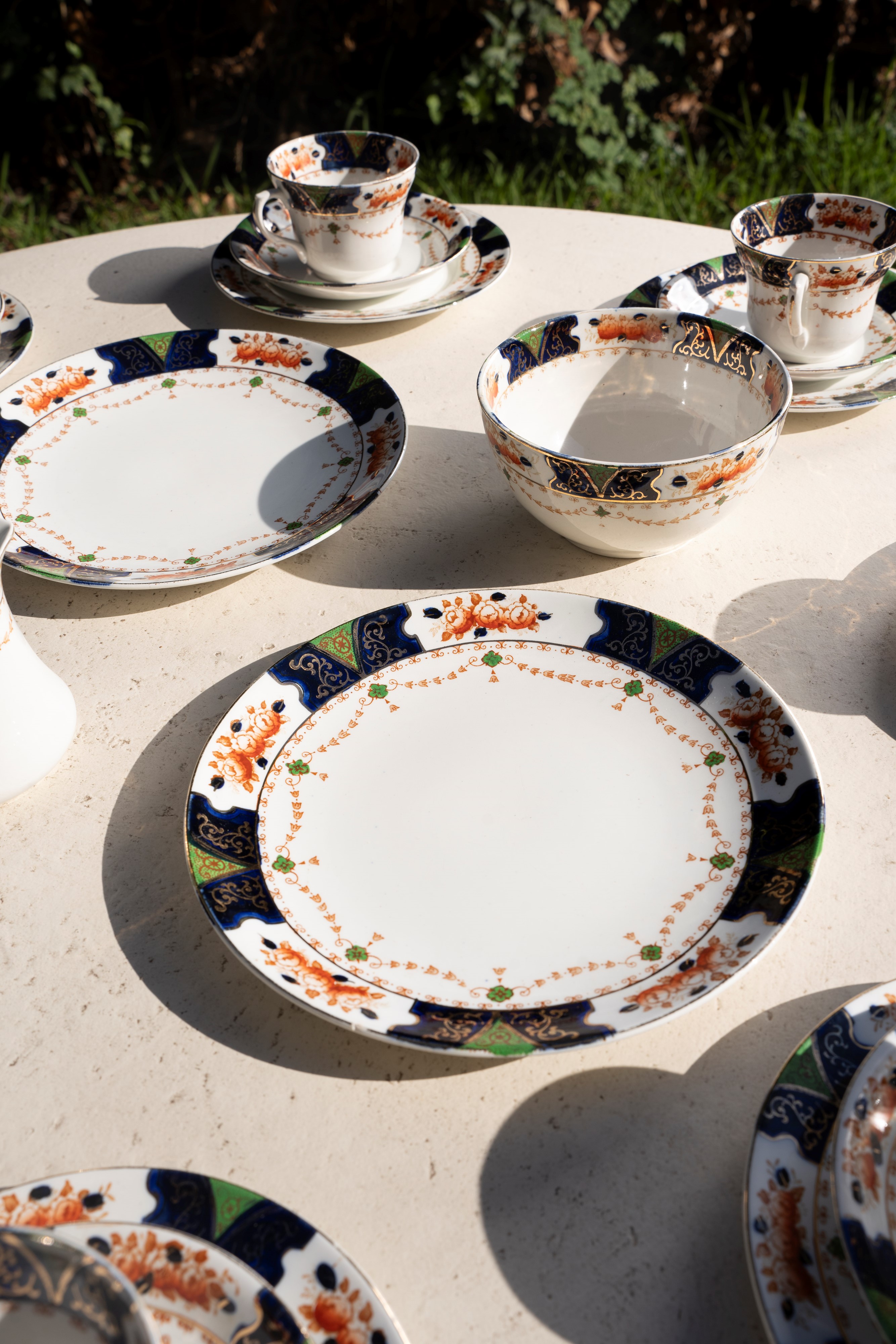 Set inglese da thè Milcrove F.J.J. per 8