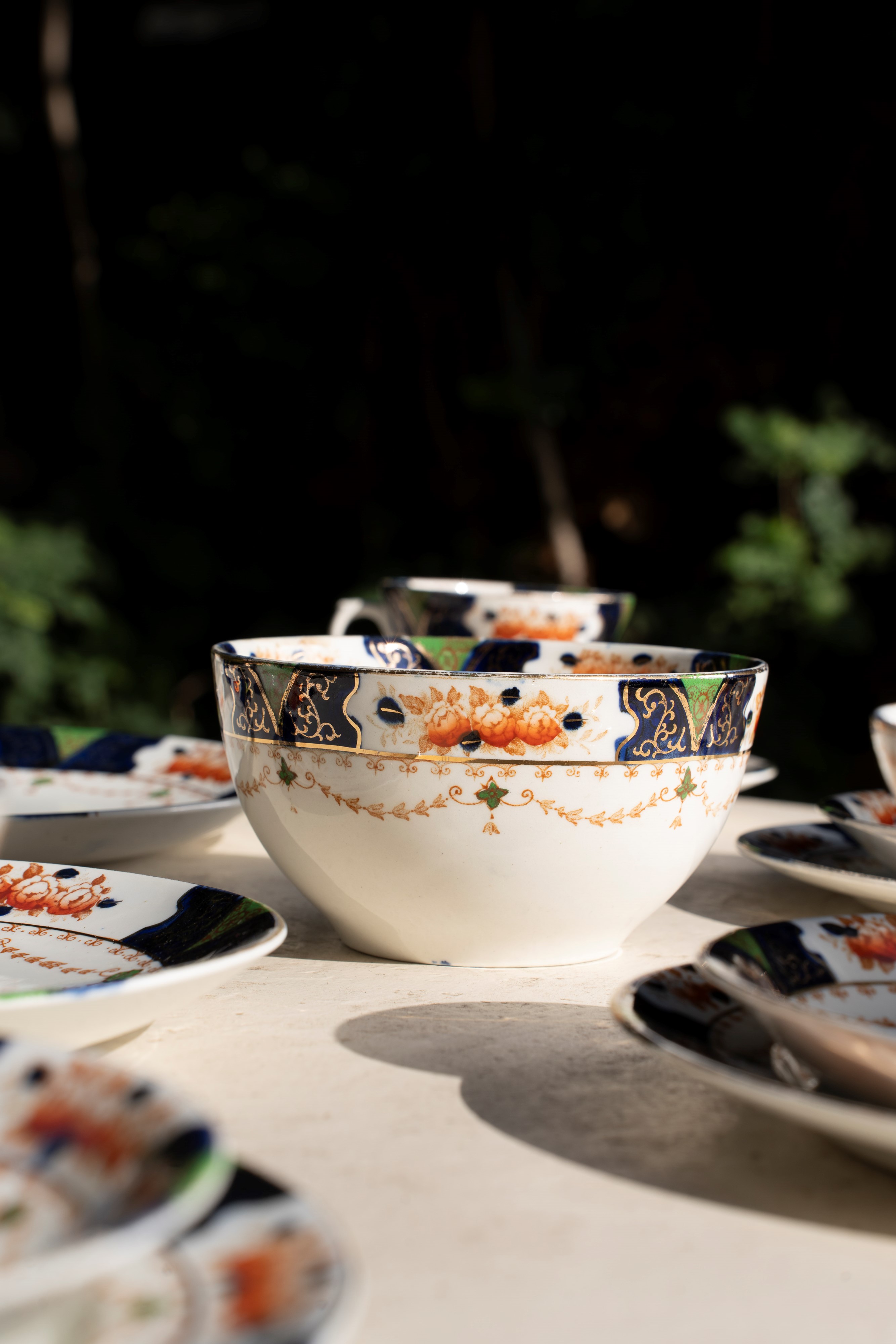 Set inglese da thè Milcrove F.J.J. per 8