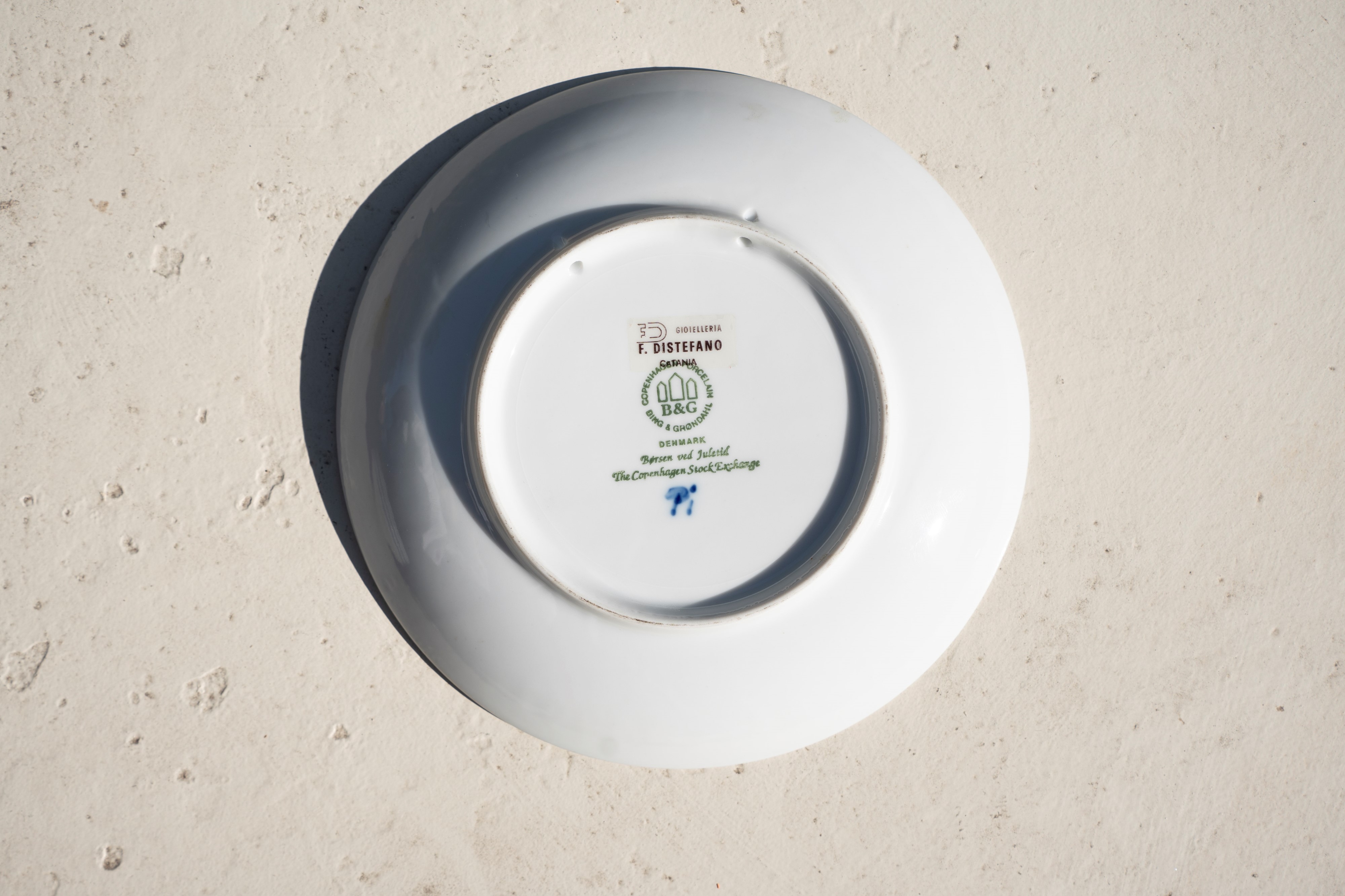 Piatto di Natale Bing & Grondahl, Jule Aften 1991