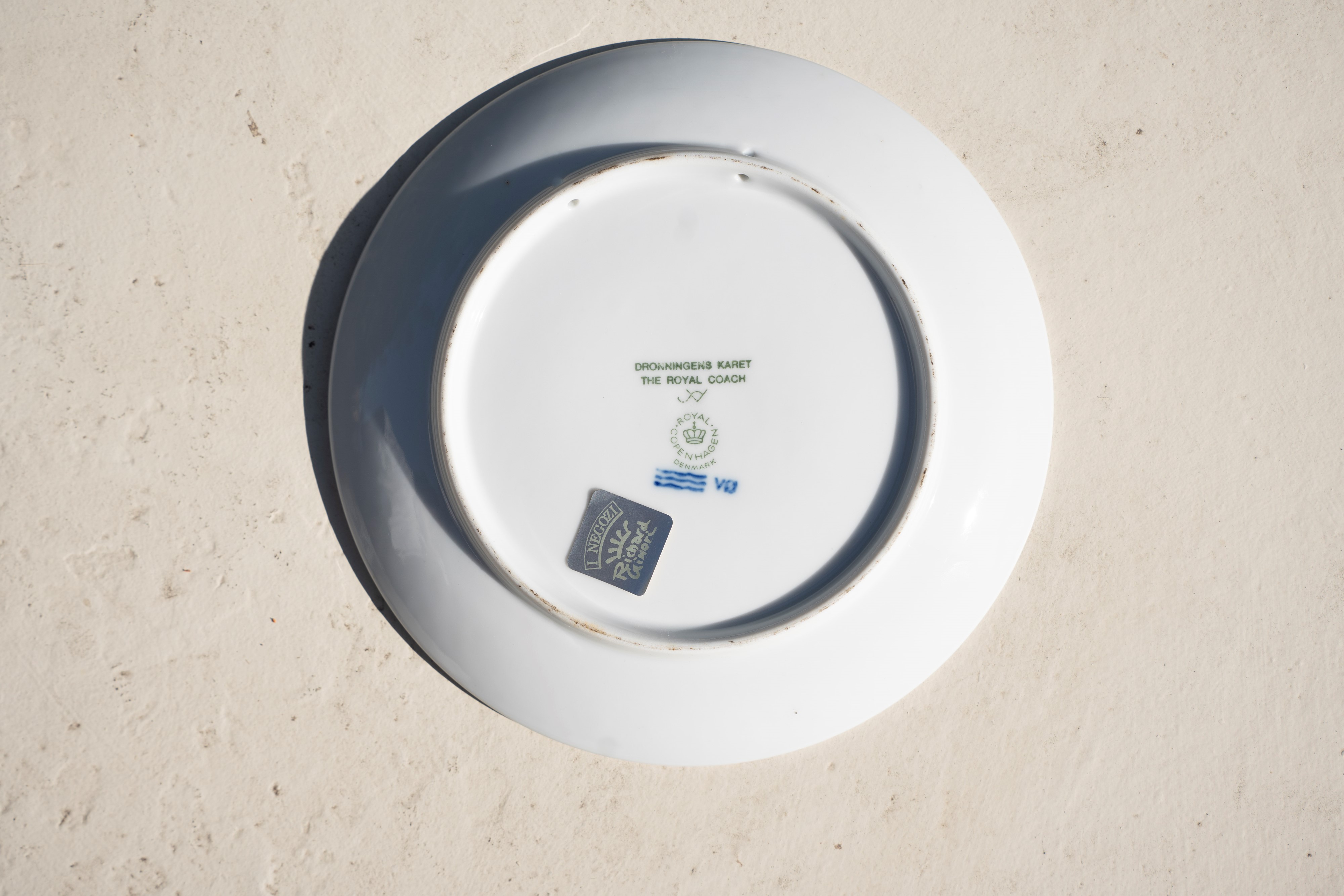 Piatto natalizio Royal Copenhagen Dronningens Karet