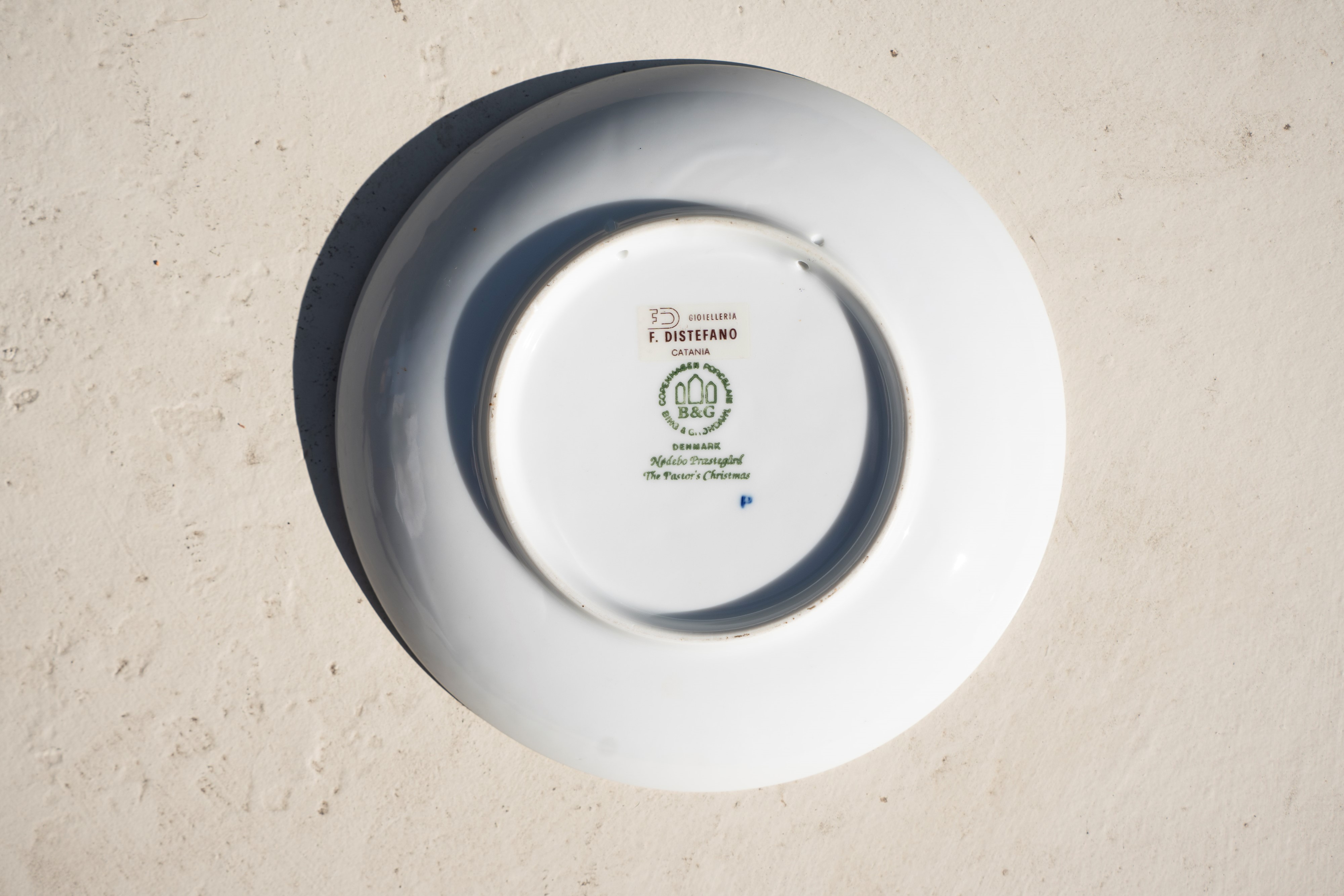 PIATTO DI NATALE BING & GRONDAHL, JULE AFTEN 1992