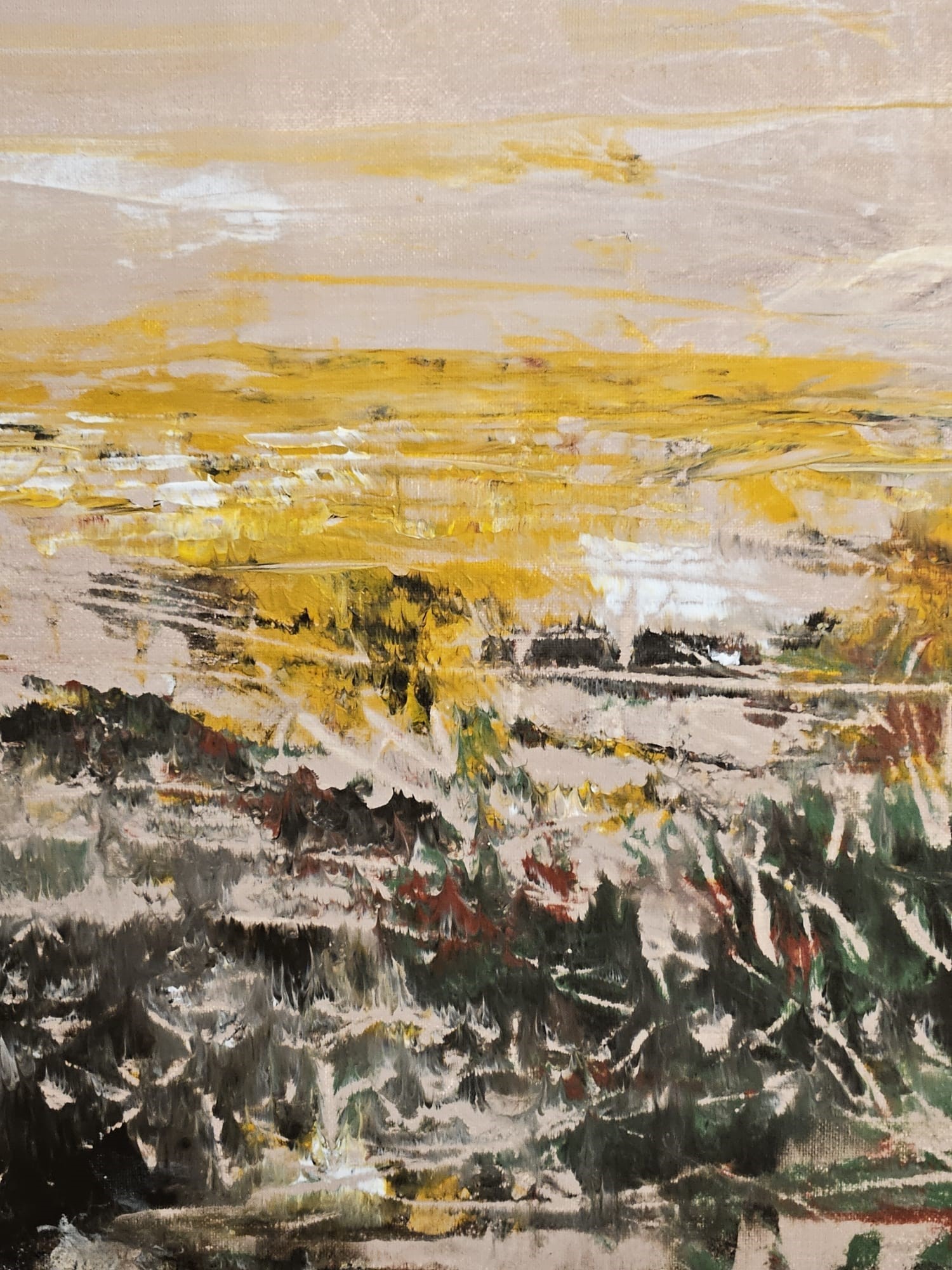 Paesaggio rosa quadrato