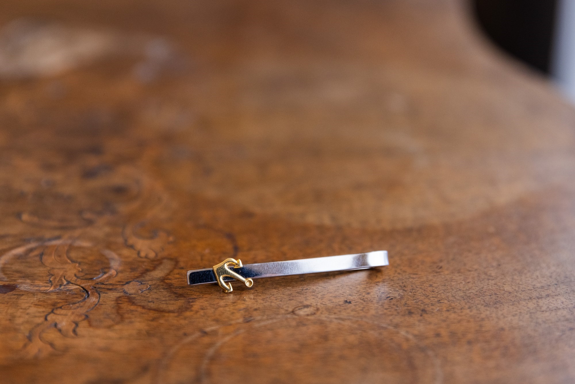 N.3 Fermacravatte in argento