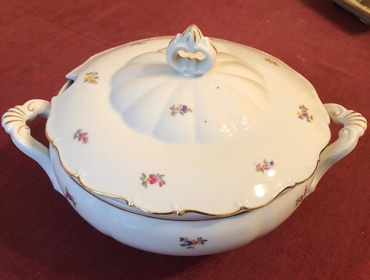 Servizio da 12 in porcellana cecoslovacca